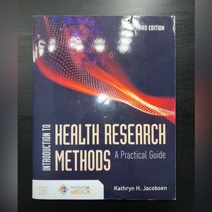 Introduction to Health Research Methods book